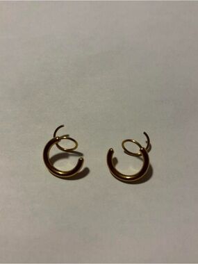 Classic Gold Hoop Earrings - Women Jewelry